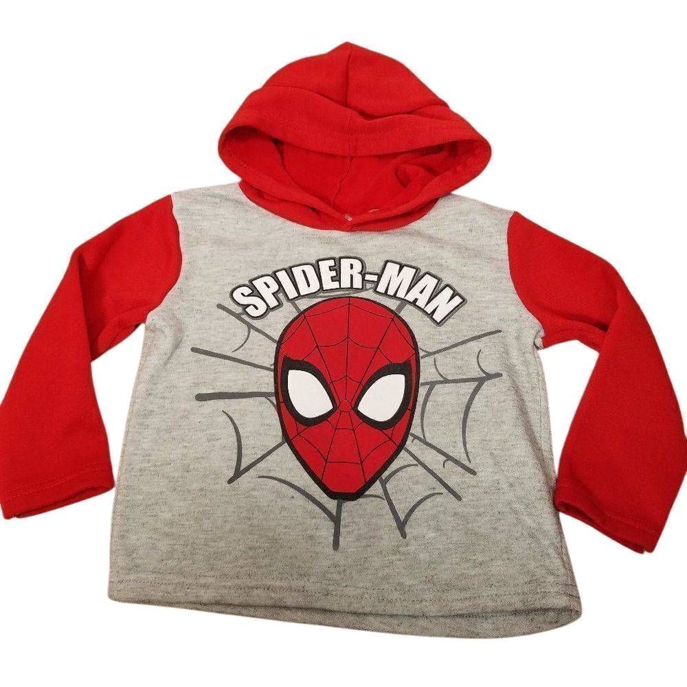 Spiderman hooded shirt 2T
